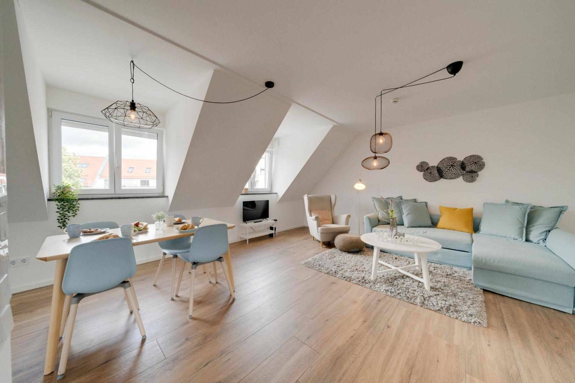 Neu-Luxus Apartment-Zentral In Altstadt-65-80Qm Augsburg Eksteriør bilde
